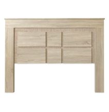 BricoExpo - Pack Cabecero de 160 x 120 cm + 2 Mesitas de Noche | Color Puccini y Textil (para Cama de 135-140 o 160)